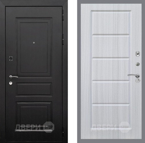 Входная металлическая Дверь Рекс (REX) 6 Венге FL-39 Сандал белый в Видное