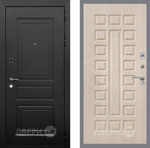 Входная металлическая Дверь Рекс (REX) 6 Венге FL-183 Беленый дуб в Видное