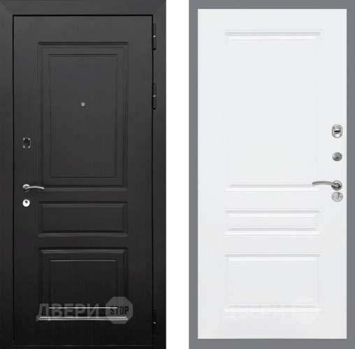 Входная металлическая Дверь Рекс (REX) 6 Венге FL-243 Силк Сноу в Видное