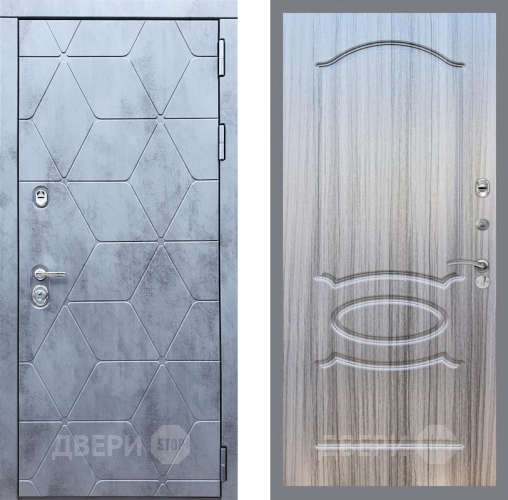 Входная металлическая Дверь Рекс (REX) 28 FL-128 Сандал грей в Видное