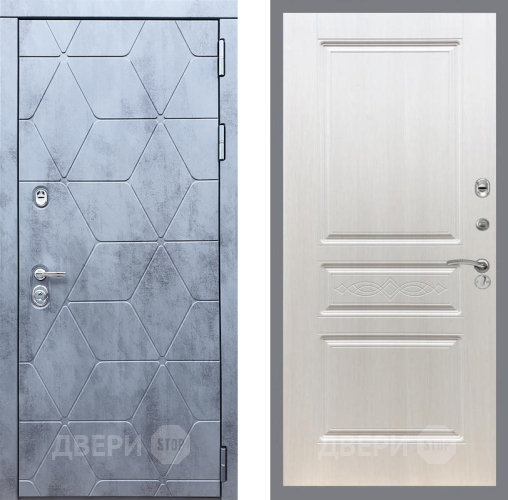 Входная металлическая Дверь Рекс (REX) 28 FL-243 Лиственница беж в Видное