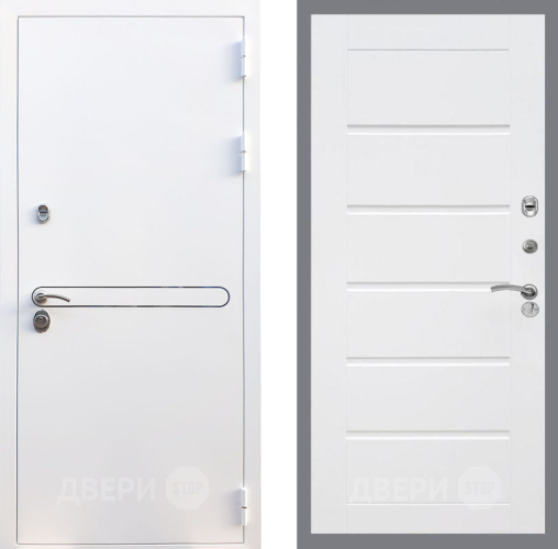 Входная металлическая Дверь Рекс (REX) 27 Сити Белый ясень в Видное