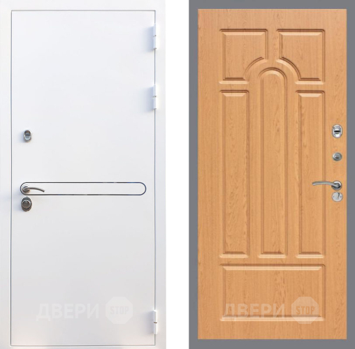 Входная металлическая Дверь Рекс (REX) 27 FL-58 Дуб в Видное