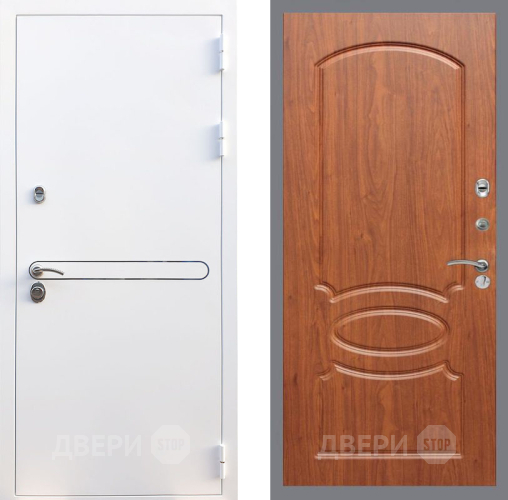 Входная металлическая Дверь Рекс (REX) 27 FL-128 Морёная берёза в Видное