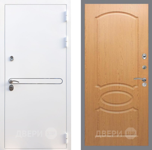 Входная металлическая Дверь Рекс (REX) 27 FL-128 Дуб в Видное