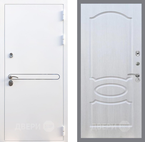 Входная металлическая Дверь Рекс (REX) 27 FL-128 Лиственница беж в Видное