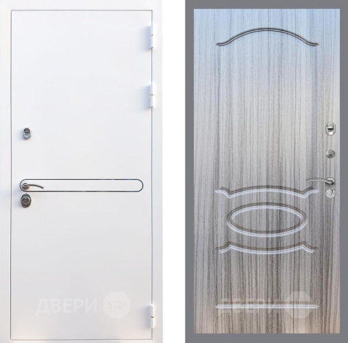 Входная металлическая Дверь Рекс (REX) 27 FL-128 Сандал грей в Видное