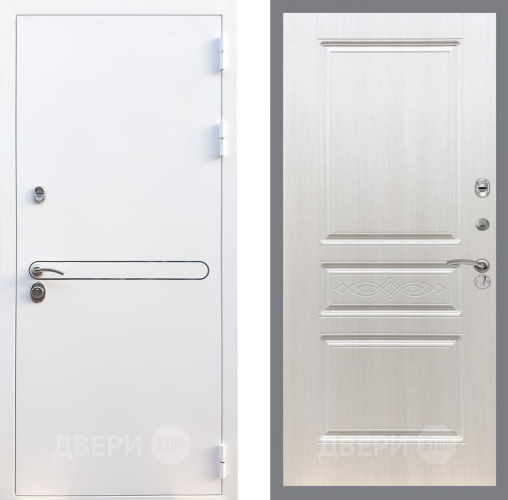 Входная металлическая Дверь Рекс (REX) 27 FL-243 Лиственница беж в Видное