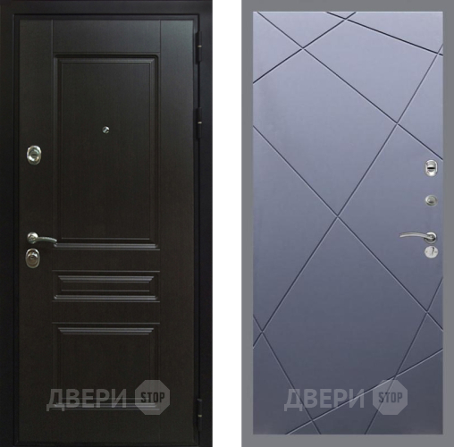 Дверь Рекс (REX) Премиум-Н FL-291 Силк титан в Видное