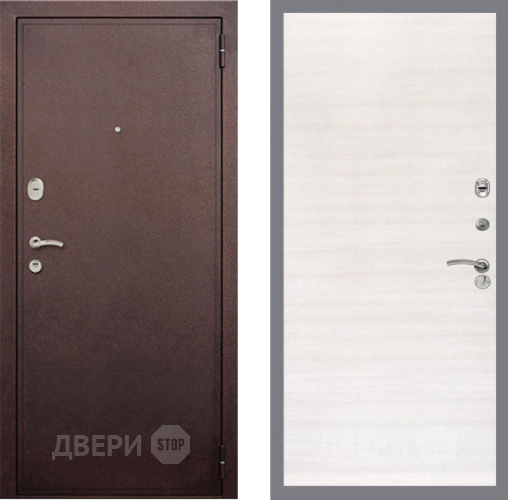 Входная металлическая Дверь Рекс (REX) 2 Медный Антик GL Акация в Видное