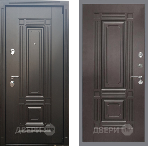 Входная металлическая Дверь Рекс (REX) 9 FL-2 Венге в Видное