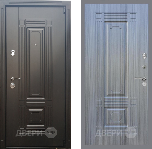 Входная металлическая Дверь Рекс (REX) 9 FL-2 Сандал грей в Видное