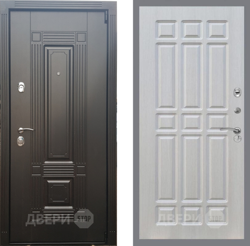 Входная металлическая Дверь Рекс (REX) 9 FL-33 Лиственница беж в Видное