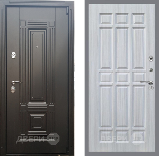 Входная металлическая Дверь Рекс (REX) 9 FL-33 Сандал белый в Видное