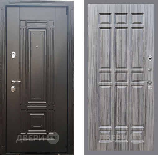 Входная металлическая Дверь Рекс (REX) 9 FL-33 Сандал грей в Видное