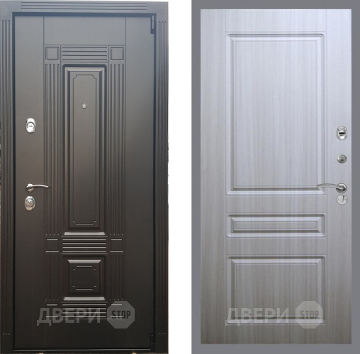 Входная металлическая Дверь Рекс (REX) 9 FL-243 Сандал белый в Видное