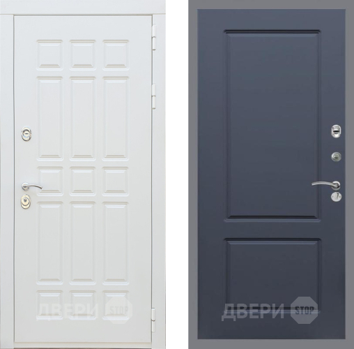 Входная металлическая Дверь Рекс (REX) 8 Силк Сноу FL-117 Силк титан в Видное