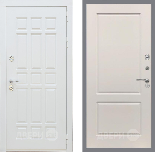 Входная металлическая Дверь Рекс (REX) 8 Силк Сноу FL-117 Шампань в Видное