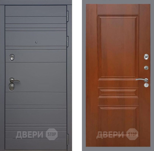 Дверь Рекс (REX) 14 силк титан FL-243 Итальянский орех в Видное