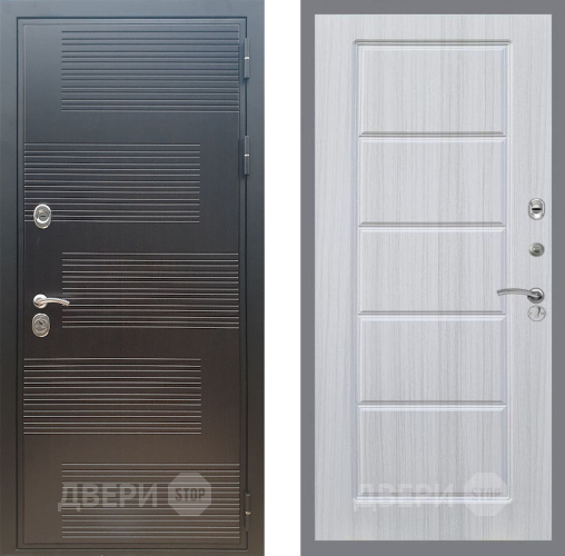 Входная металлическая Дверь Рекс (REX) премиум 185 FL-39 Сандал белый в Видное