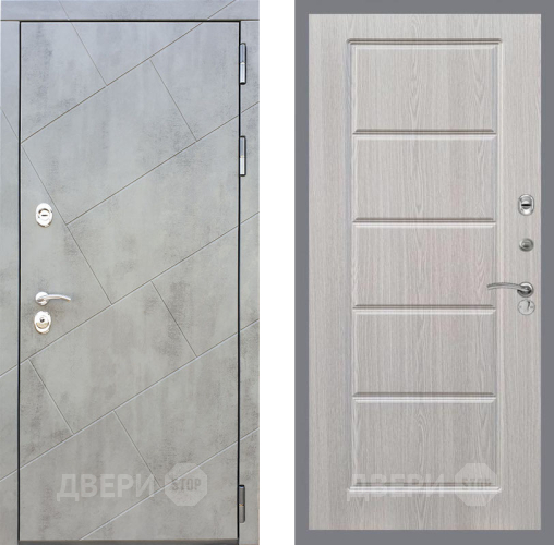 Входная металлическая Дверь Рекс (REX) 22 FL-39 Беленый дуб в Видное