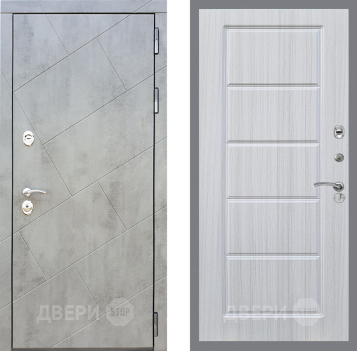 Входная металлическая Дверь Рекс (REX) 22 FL-39 Сандал белый в Видное