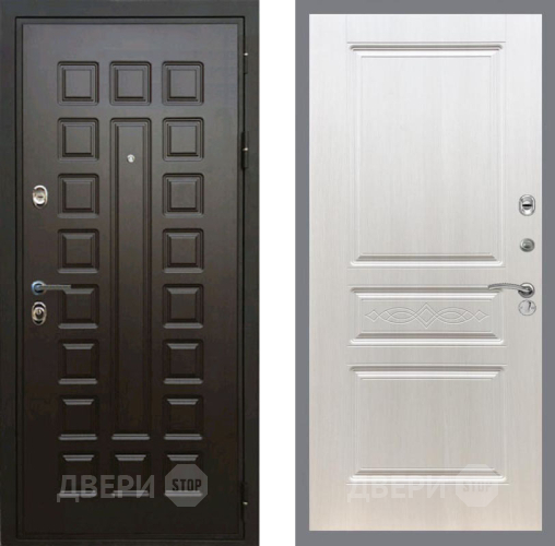 Входная металлическая Дверь Рекс (REX) Премиум 3к FL-243 Лиственница беж в Видное