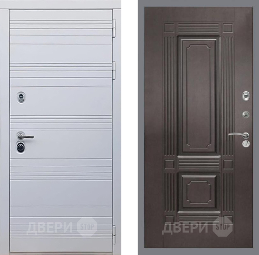 Входная металлическая Дверь Рекс (REX) 14 Силк Сноу FL-2 Венге в Видное