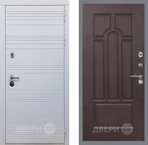 Входная металлическая Дверь Рекс (REX) 14 Силк Сноу FL-58 Венге в Видное