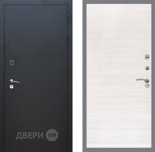 Входная металлическая Дверь Рекс (REX) 1A Черный Муар GL Акация в Видное