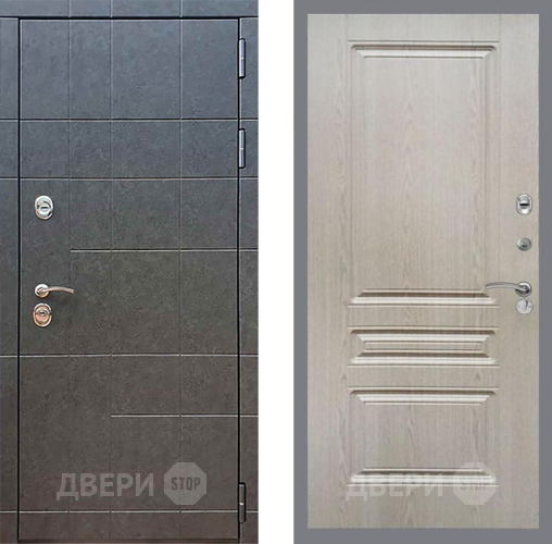 Входная металлическая Дверь Рекс (REX) 21 FL-243 Беленый дуб в Видное