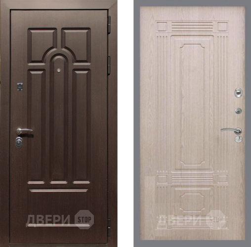 Дверь Рекс (REX) Эврика FL-2 Беленый дуб в Видное