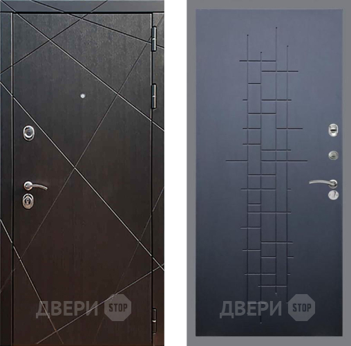 Входная металлическая Дверь Рекс (REX) 13 Венге FL-289 Ясень черный в Видное