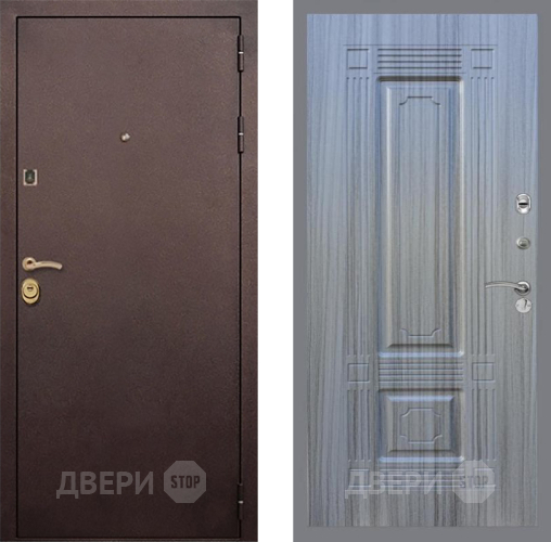 Входная металлическая Дверь Рекс (REX) Лайт 3К FL-2 Сандал грей в Видное