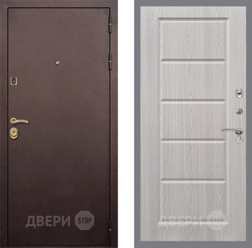 Входная металлическая Дверь Рекс (REX) Лайт 3К FL-39 Беленый дуб в Видное