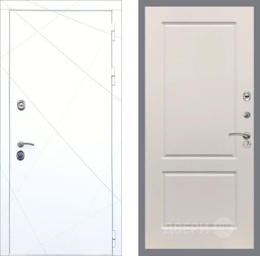 Входная металлическая Дверь Рекс (REX) 13 Силк Сноу FL-117 Шампань в Видное