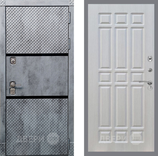 Дверь Рекс (REX) 15 Бетон Темный FL-33 Лиственница беж в Видное