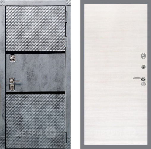 Входная металлическая Дверь Рекс (REX) 15 Бетон Темный GL Акация в Видное