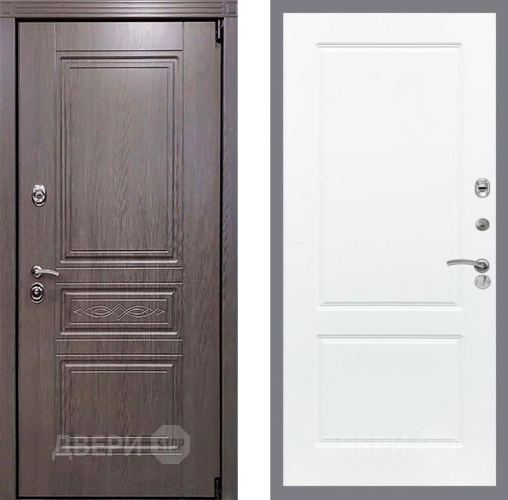 Входная металлическая Дверь Рекс (REX) Премиум-S FL-117 Силк Сноу в Видное