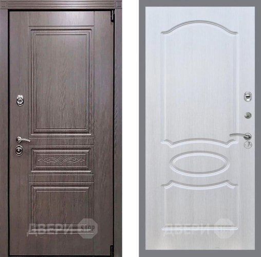 Входная металлическая Дверь Рекс (REX) Премиум-S FL-128 Лиственница беж в Видное