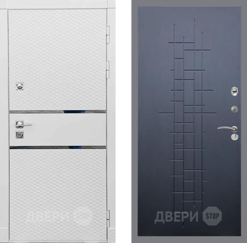 Входная металлическая Дверь Рекс (REX) 15 Силк Сноу FL-289 Ясень черный в Видное