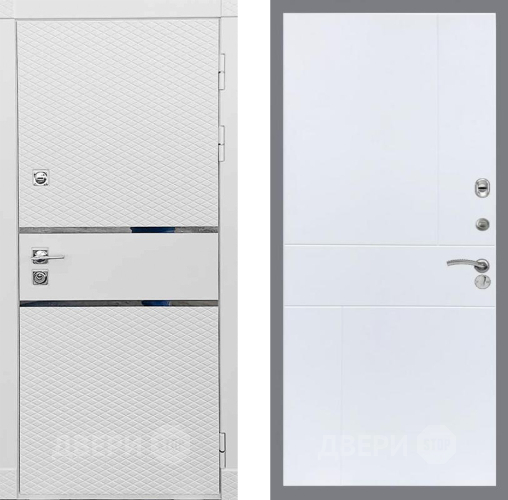 Входная металлическая Дверь Рекс (REX) 15 Силк Сноу FL-290 Силк Сноу в Видное