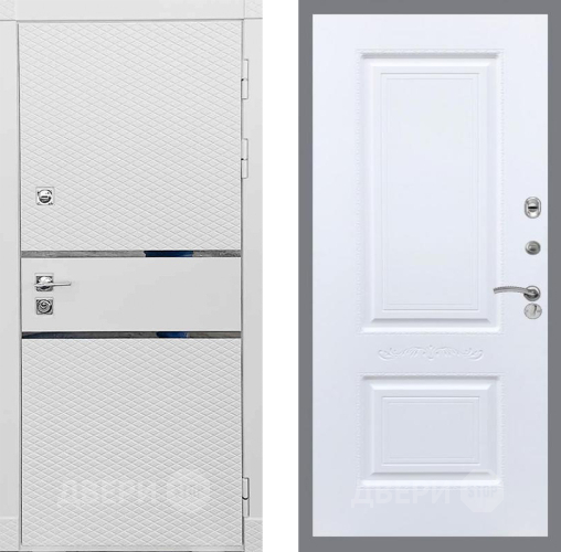 Входная металлическая Дверь Рекс (REX) 15 Силк Сноу Смальта Силк Сноу в Видное