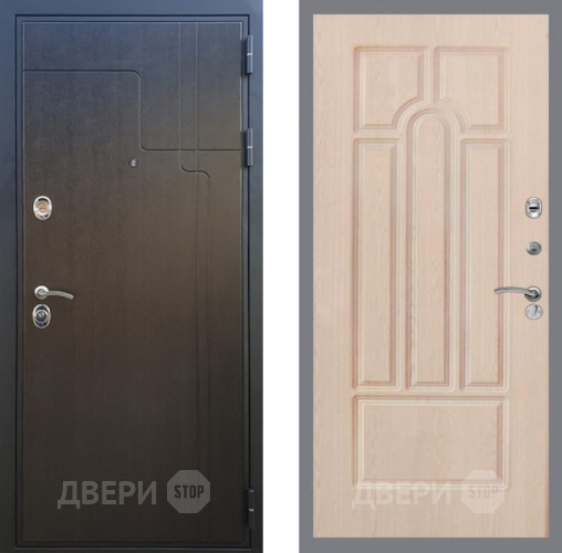 Входная металлическая Дверь Рекс (REX) Премиум-246 FL-58 Беленый дуб в Видное