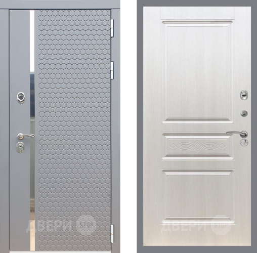 Входная металлическая Дверь Рекс (REX) 24 FL-243 Лиственница беж в Видное