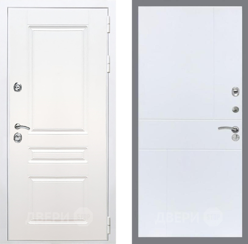 Дверь Рекс (REX) Премиум-н Силк Сноу FL-290 Силк Сноу в Видное