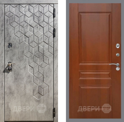 Входная металлическая Дверь Рекс (REX) 23 FL-243 Итальянский орех в Видное