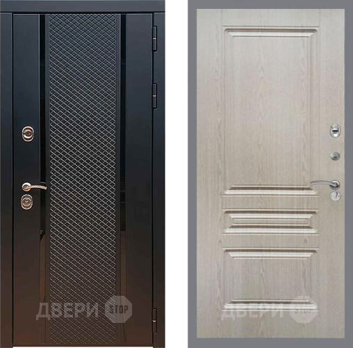 Входная металлическая Дверь Рекс (REX) 25 FL-243 Беленый дуб в Видное