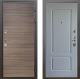 Входная металлическая Дверь Шелтер (SHELTER) Комфорт Дуб тоскано поперечный 6 Силк Маус в Видное