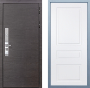 Дверь Дива МХ-39 STR Н-13 Белый 860х2050 мм